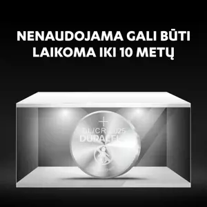 Baterijos DURACELL 2025, 2vnt.