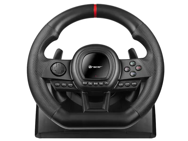 Tracer SimRacer Manual Gearbox 6in1 Black Steering wheel + pedals + shifter Analogue Nintendo Switch, PC, PlayStation 4, Playstation 3, Xbox One, Xbox 360