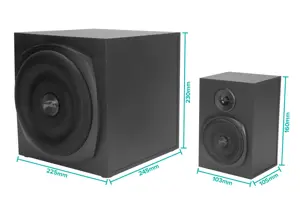 Speedlink speakers Gravity LT 2.1 (SL-820009-BK)