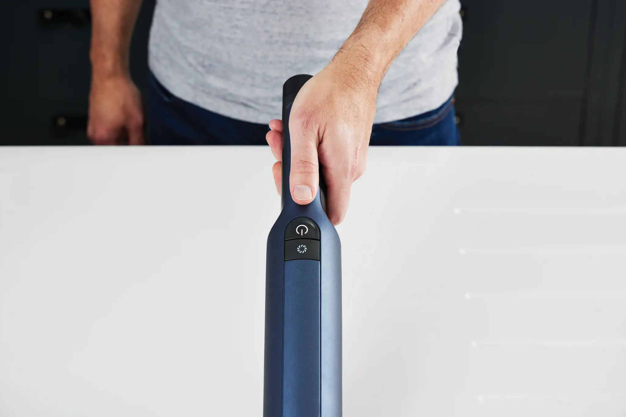 Shark WV270EU, Dry, HEPA, Bagless, Blue, 0.1 L, Battery