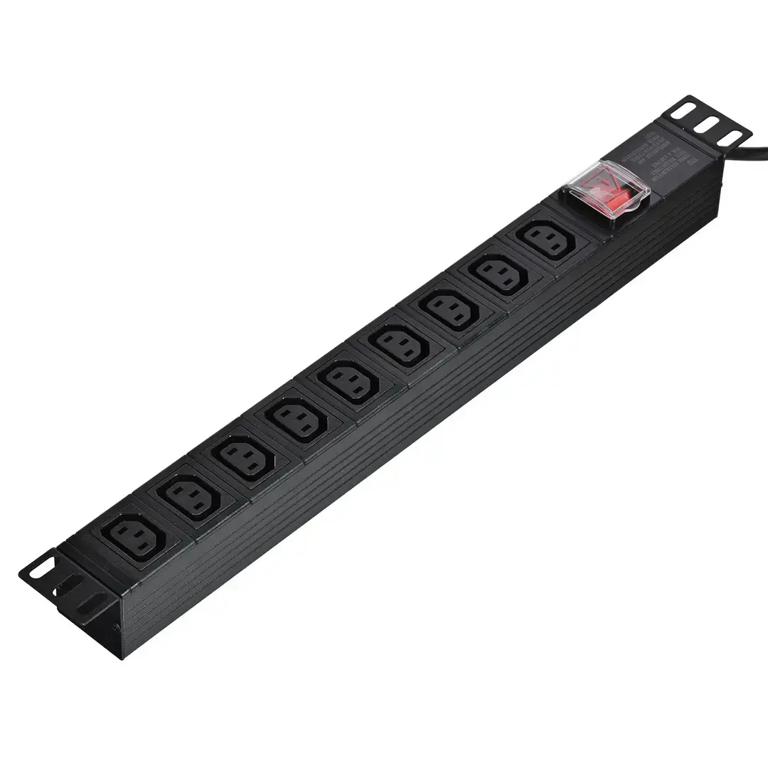 Alantec PZ010 power extension 1.8 m 9 AC outlet(s) Indoor Black