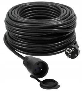 VERTEX PZO50M Įtraukiamas ilgintuvas 50 m 3x2,5 mm oranžinis
