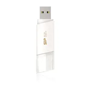 SILICONPOW SP016GBUF3B06V1W Silicon Power memory USB Blaze B06 16GB USB 3.0 baltos spalvos