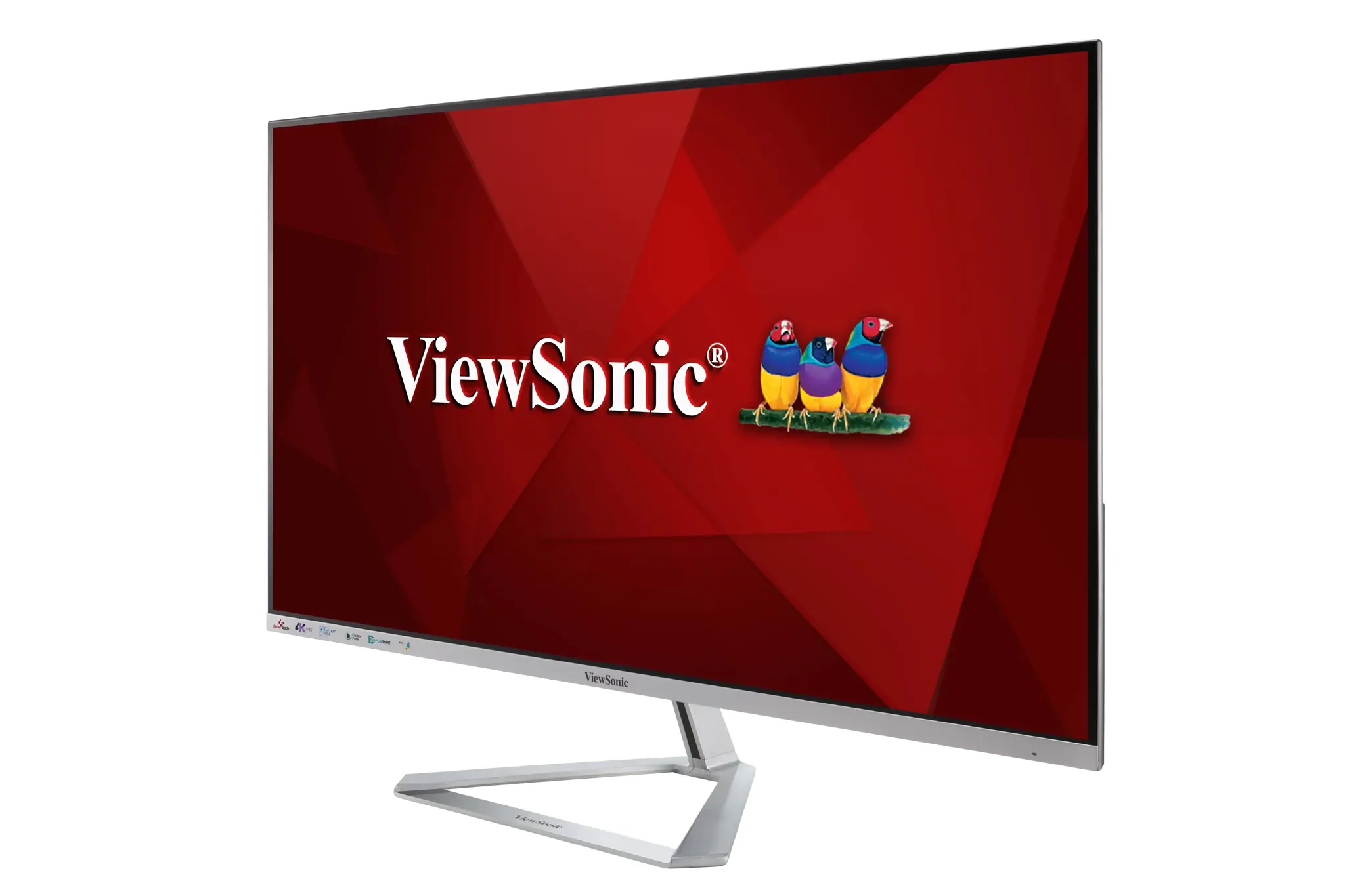 Monitorius Viewsonic VX Series VX3276-4K-mhd, 81.3 cm (32"), 3840 x 2160 pixels, 4K Ultra HD, LED, 8 ms, Silver