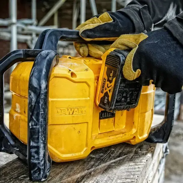 DeWALT DCR029-QW radijo imtuvas Nešiojamasis juodas, geltonas
