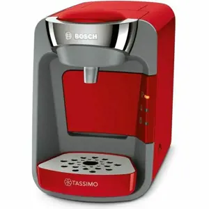 "Bosch" TAS3208, Kapsulinis kavos aparatas, Kavos kapsulės, 1300 W, Pilka, raudona