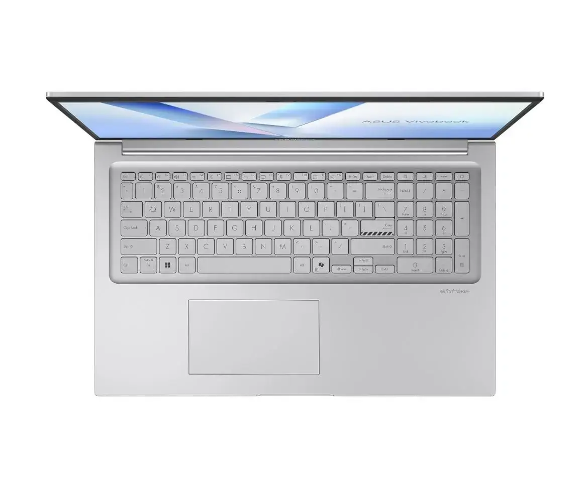 ASUS Vivobook 17 X1704MA-AU011 Core 5 320 17.3" FHD IPS-level panel 60Hz 250 nits AG 16GB DDR5 512GB SSD Intel Graphics WLAN + Bluetooth 720p webcam 50 Wh No OS Cool Silver