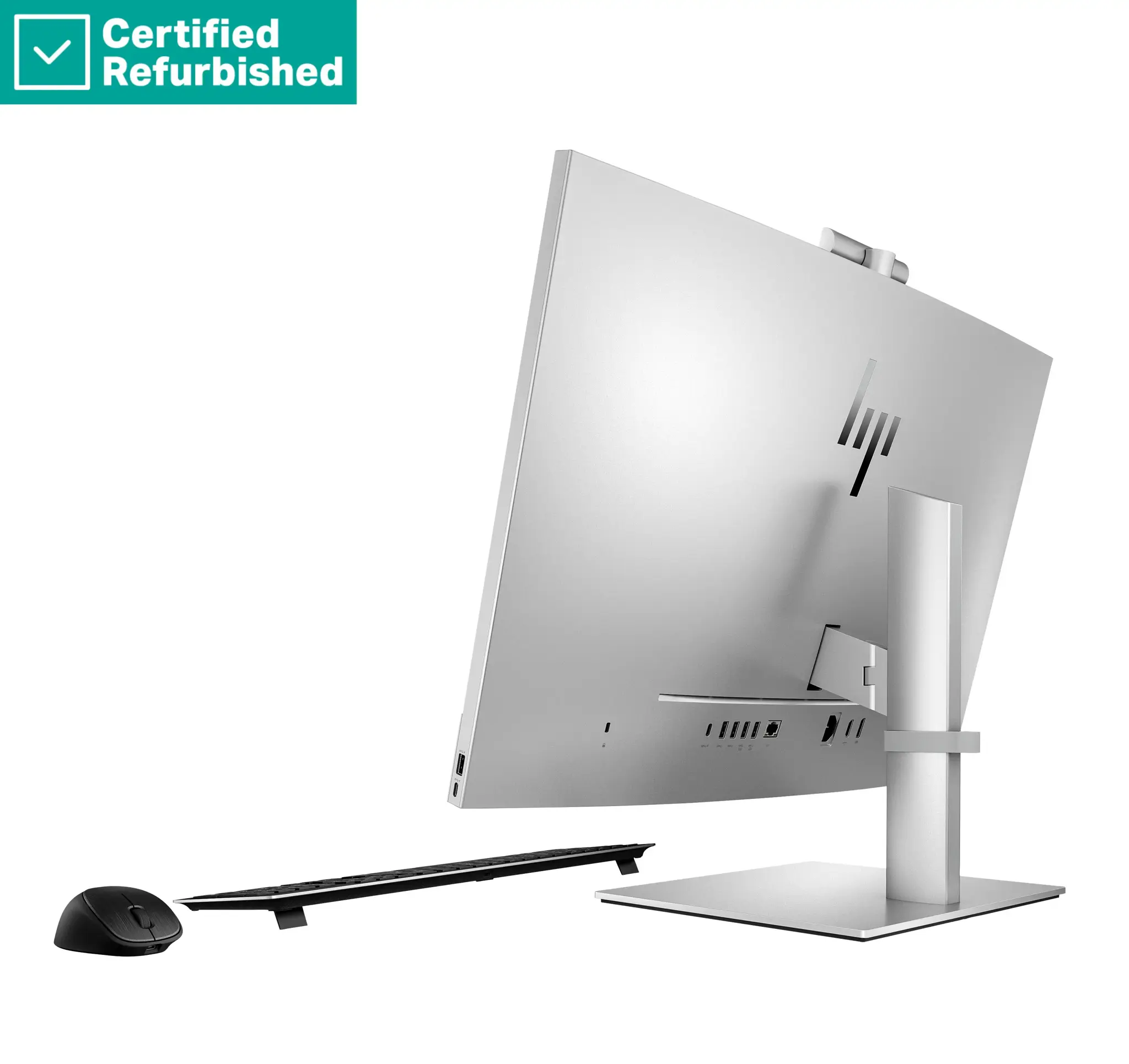 RENEW SILVER HP Elite 870 G9 AIO All-In-One 27 - i7-14700, 16GB, 512GB SSD, 27 FHD Non-Touch AG, FPR, Height Adjustable, USB Mouse, Win 11 Pro, 1 years