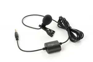 IK Multimedia iRig Mic Lav Black Clip-on microphone