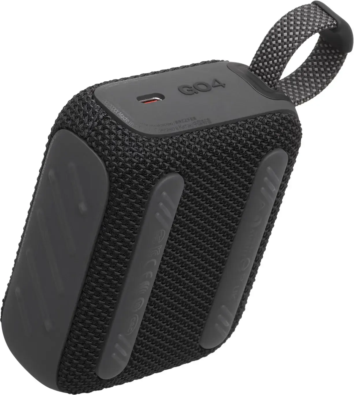 JBL Go 4 Nešiojama garso kolonėlė, Bluetooth, Juoda