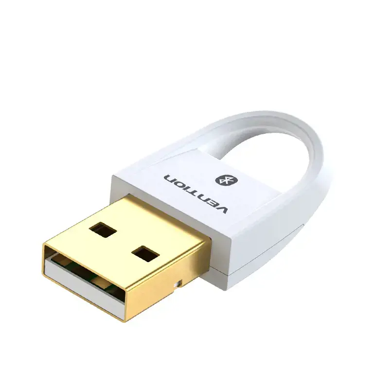 "Vention" USB Bluetooth5.0 adapteris baltas, laidinis, USB, "Bluetooth", baltas