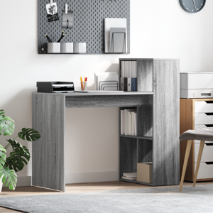 rašymo stalas Pilkas Sonoma Inžinerinė mediena, laminatas Vidutinis