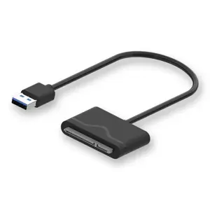 SAVIO AK-39 USB 3.0 - SATA III adapteris 3,5"/2,5" diskams su maitinimo šaltiniu Juodas