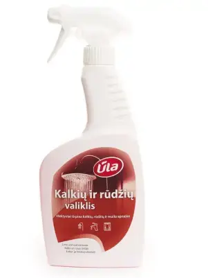 Kalkių ir rūdžių valymo skystis, su purkštuku, 500ml