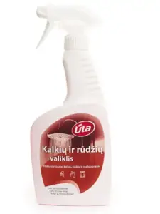 Kalkių ir rūdžių valymo skystis, su purkštuku, 500ml
