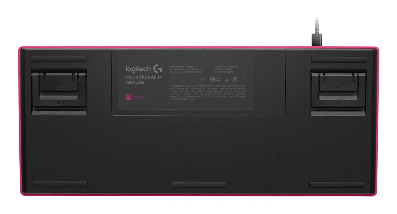 Logitech Keyboard G Pro X Rapid TKL Magenta