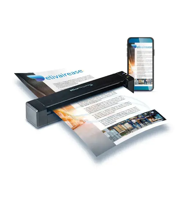 I.R.I.S. IRIScan Anywhere 6 Wifi, 215.9 x 279.4 mm, 1200 x 1200 DPI, 24 bit, 24 bit, 4 sec/page, 260 pages