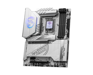 Mainboard MSI Intel Z890 LGA1851 ATX Memory DDR5 Memory slots 4 1xPCI-Express 1x 2xPCI-Express 16x 5xM.2 1xHDMI 1xAudio-In 1xAudio-Out 1xUSB 2.0 4xUSB 3.0 4xUSB 3.1 1xUSB-C 1xOptical S/PDIF 1xRJ45 2xThunderbolt MPGZ890EDGETIWIFI