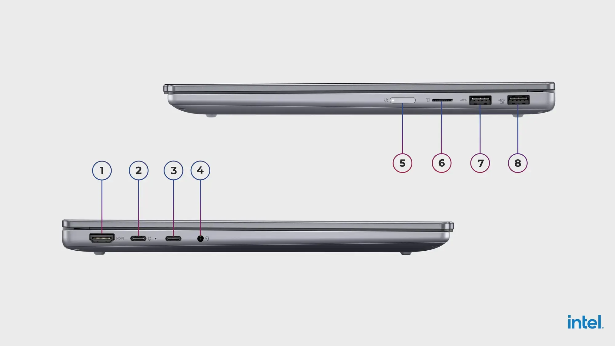 Nešiojamas kompiuteris Lenovo IdeaPad 5 2-in-1 14IRH9, i5-13420H, 512 GB, 14 Coliai, Windows 11 Home, Intel UHD