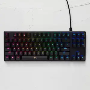 "HP HyperX Alloy Origins Core", be klavišų (80-87%), USB, mechaninis, QWERTY, RGB LED, juodas