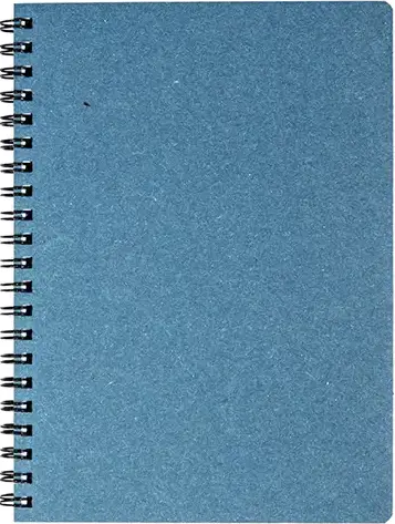 Kalendorius - užrašinė TIMER, su spirale, A5, be datų, 224 lapai, langeliais, kartoniniu viršeliu