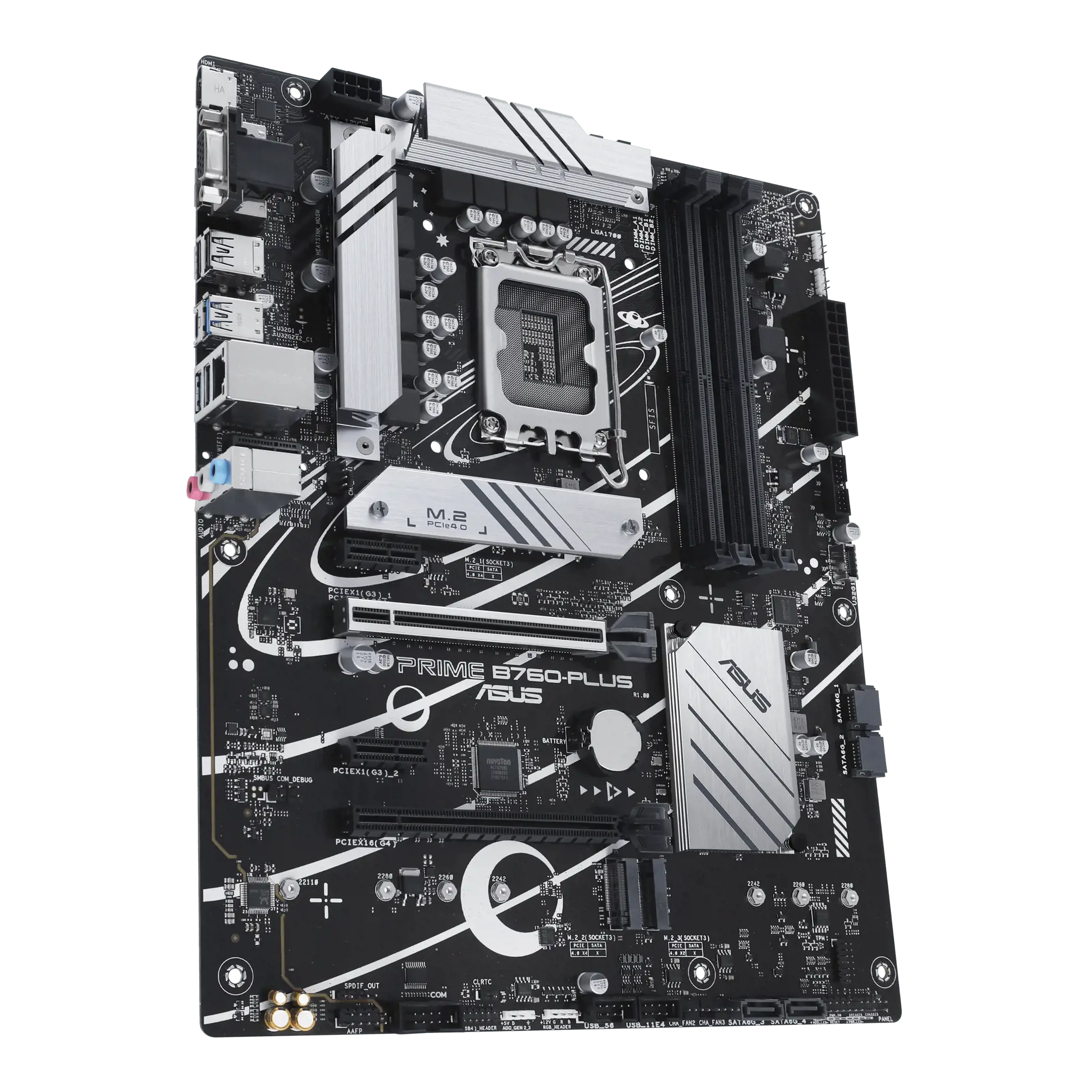 ASUS PRIME B760-PLUS, Intel, LGA 1700, Intel® Celeron®, Intel® Core™ i3, Intel® Core™ i5, Intel® Core™ i7, Intel® Core™ i9,..., LGA 1700, DDR5-SDRAM, 192 GB