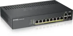 Zyxel GS1920-8HPV2, valdomas, Gigabit Ethernet (10/100/1000), maitinimas per Ethernet (PoE), montuojamas ant sienos