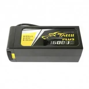 Akumuliatorius Tattu Plus 16000mAh 22.2V 15C 6S1P LiPo AS150+XT150