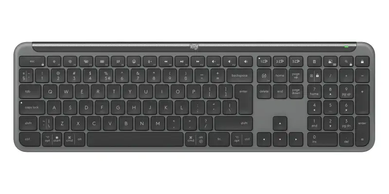 Logitech Signature Slim Combo MK950 for Business Belaidė klaviatūra + pelė, US Int, Graphite