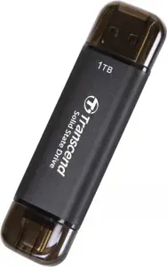 TRANSCEND ESD310C 1TB išorinis SSD USB 10Gb/s C/A tipo diskas