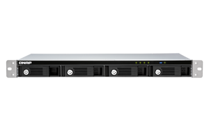 QNAP TR-004U, HDD/SSD korpusas, 2,5/3,5", "Serial ATA II", "Serial ATA III", 6 Gb/s, karšto keitimo…