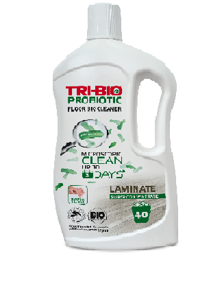 Laminato grindų ploviklis TRI-BIO, 840 ml