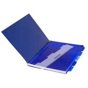 Sąsiuvinis su spirale CoolPack, A5, 200 puslapių, langeliais, tamsiai mėlynos spalvos