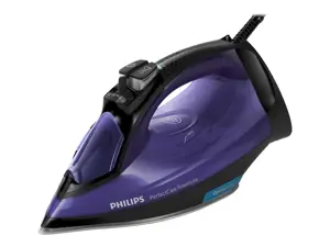 "Philips PerfectCare GC3925/30", garų lygintuvas, "SteamGlide Plus" padas, 180 g/min, juodas, violetinis, 45 g/min, 0,3 l