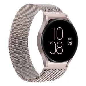 PURO Milano magnetinė juostelė - nerūdijančio plieno dirželis, skirtas "Samsung Galaxy Watch 4" / "…