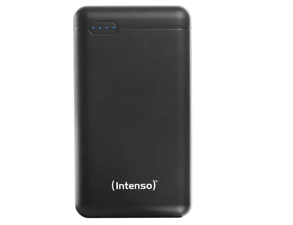 MAITINIMO BANKAS USB 20000MAH/JUODAS XS20000 INTENSO