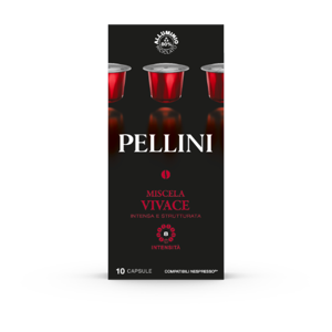 Kavos kapsulės PELLINI Vivace, 10x5,5g