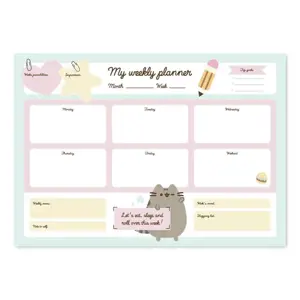 Pusheen - Savaitinis planuoklis iš kolekcijos "Foodie