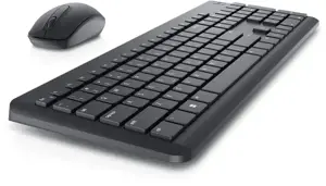 "Dell" belaidė klaviatūra ir pelė-KM3322W - rusų kalba (QWERTY)