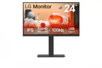 LG DESKTOP MONITOR 24BA750 24” FHD IPS, USB-C 65W