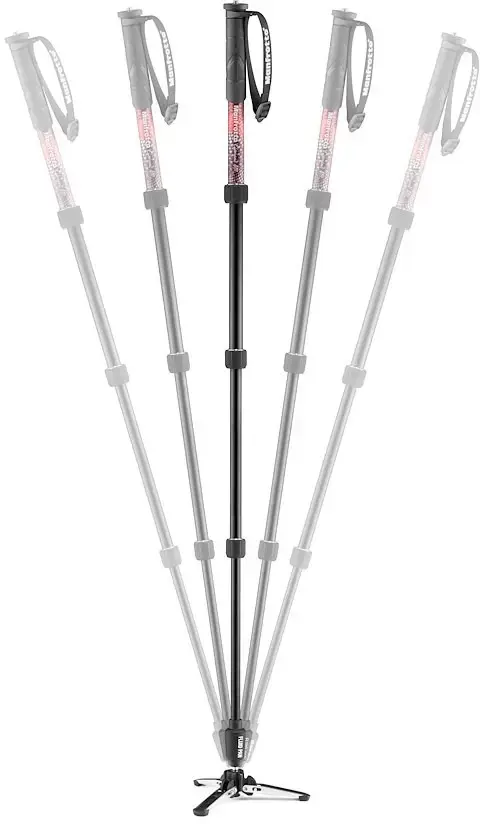 "Manfrotto" monopodas "Element MII Video" MVMELMIIA4, raudonas