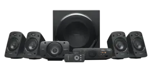"Logitech" Z906 THX erdvinio garso, 5.1 kanalų, 500 W, universalus, juodas, 1000 W, IR