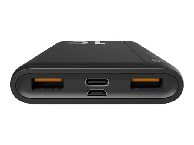 Silicon Power QP15, 10000 mAh, ličio polimeras (LiPo), greitasis įkrovimas 3.0, 18 W, juodas