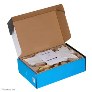 "Neomounts by Newstar" monitoriaus laikiklis ant stalo, tvirtinimas per stalą, 15 kg, 43,2 cm (17"), 106,7 cm (42"), 100 x 100 mm, juodas