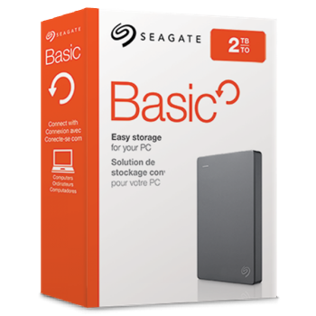 "SEAGATE Basic" nešiojamasis 2 TB kietasis diskas USB3.0 RTL
