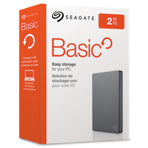"SEAGATE Basic" nešiojamasis 2 TB kietasis diskas USB3.0 RTL