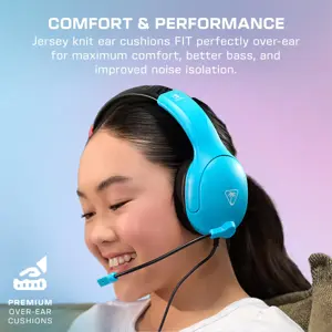 Turtle Beach headset Airlite Fit Nintendo Switch, blue/red