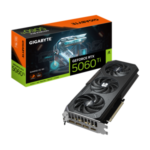 Vaizdo plokštė GIGABYTE GeForce RTX 5060 Ti 8 GB, GDDR7, GV-N506TGAMING OC-8GD