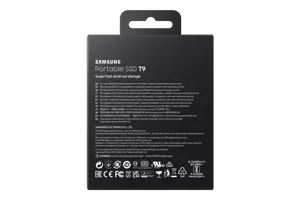 "Samsung" MU-PG4T0B, 4 TB, C tipo USB, 3.2 Gen 2 (3.1 Gen 2), 2000 MB/s, apsauga nuo slaptažodžio, juoda