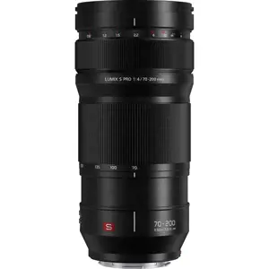 "Panasonic LUMIX S PRO 70-200mm F4 O.I.S." (S-R70200)